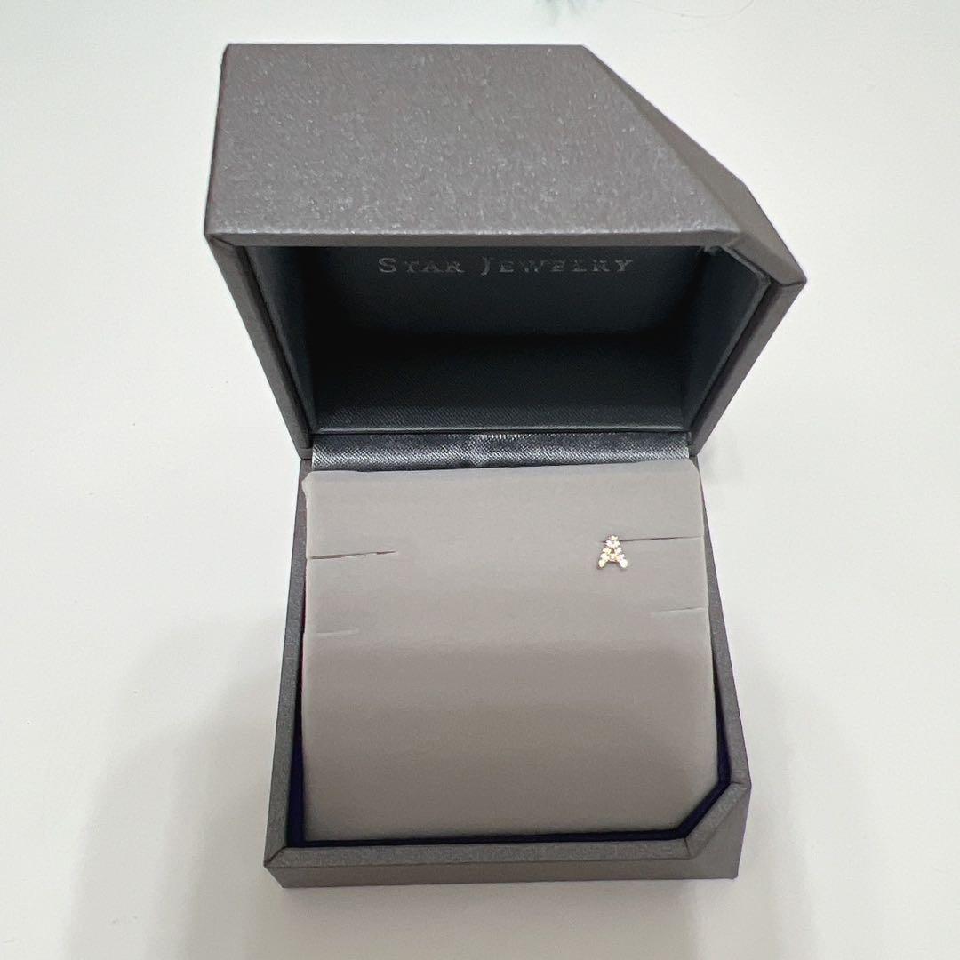 値下げ❣️ STAR JEWELRY イニシャル ピアス 「A」 片耳用ピアス