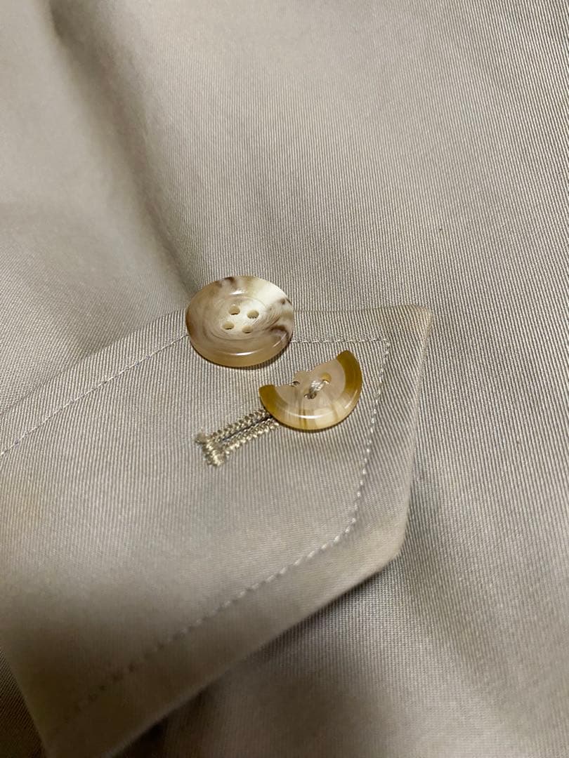 レア1枚袖！イギリス製バーバリーズ　プローサムステンカラーコート