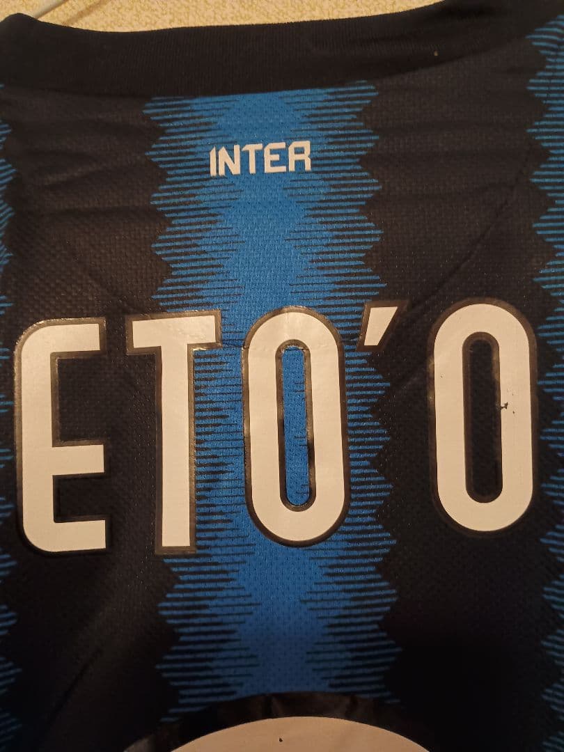 【CL王者 選手仕様】エトー インテル 10-11 オーセンティック 正規品