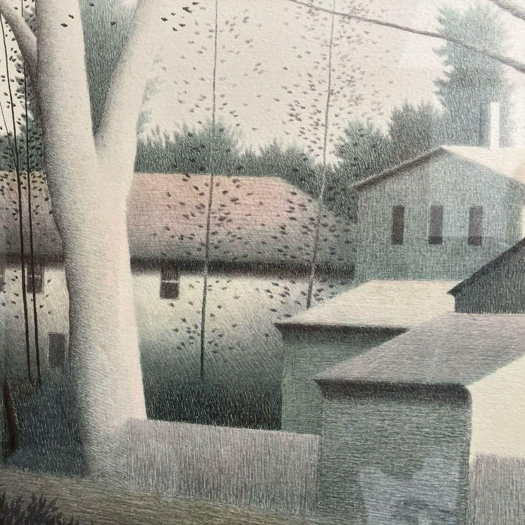 ロバート・キプニス　リトグラフ 風景画 画サイズ38㎝✖️31.5㎝保証書付