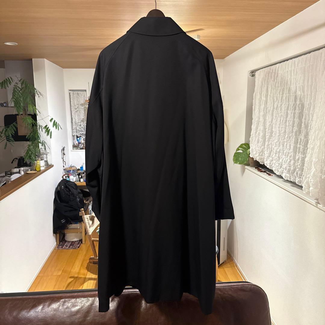 ザクラシックThe CLASIK BAL COLLAR PONCHO 48 美品