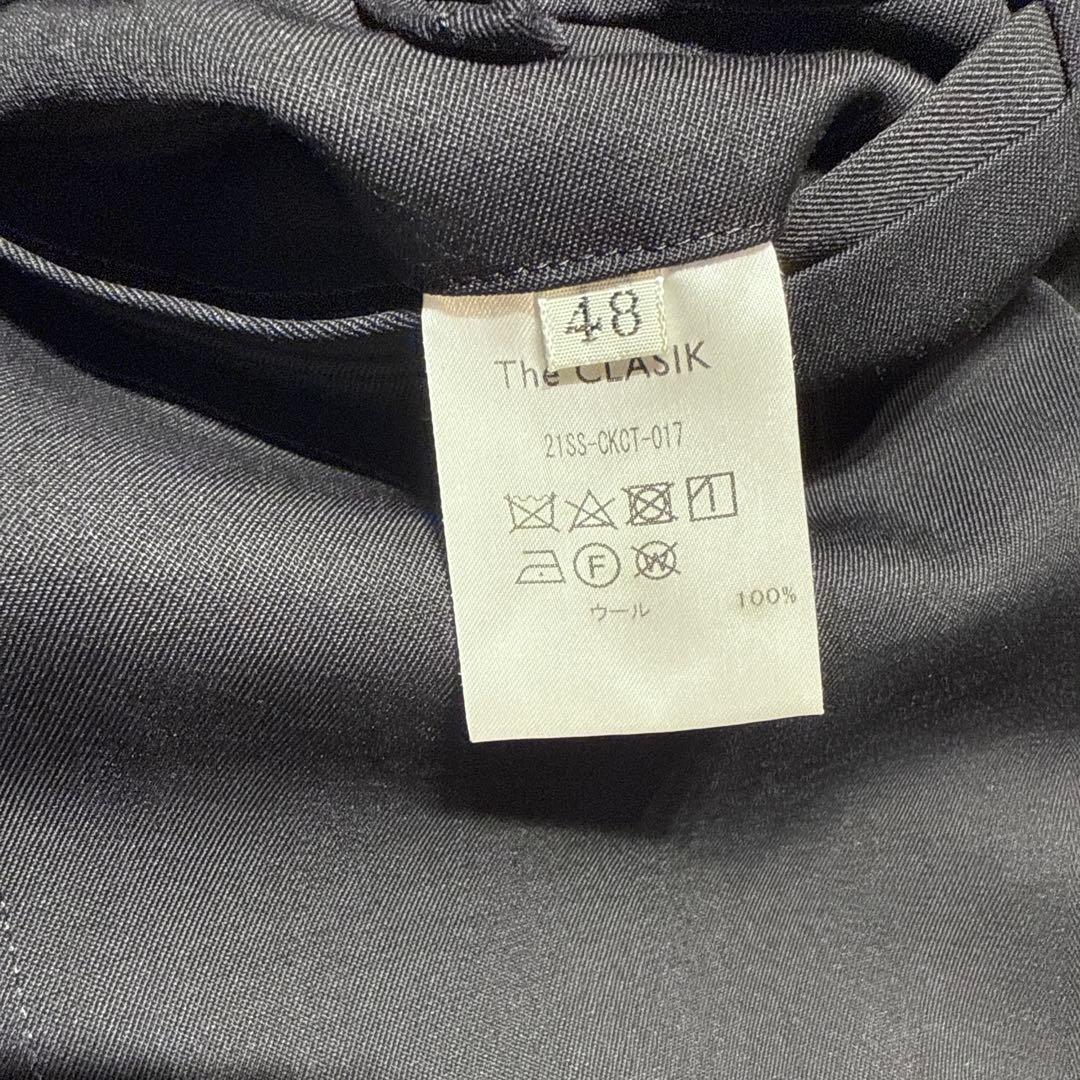 ザクラシックThe CLASIK BAL COLLAR PONCHO 48 美品