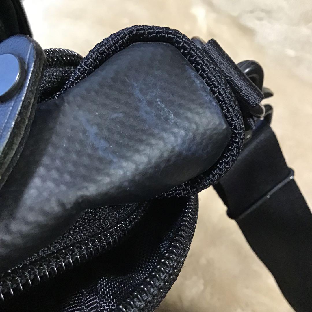 PORTER ブラック ショルダーバッグ JAL