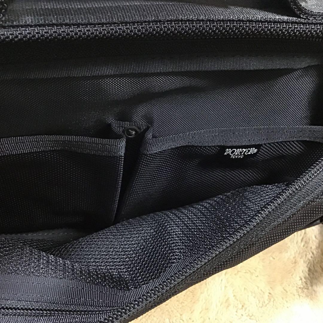 PORTER ブラック ショルダーバッグ JAL