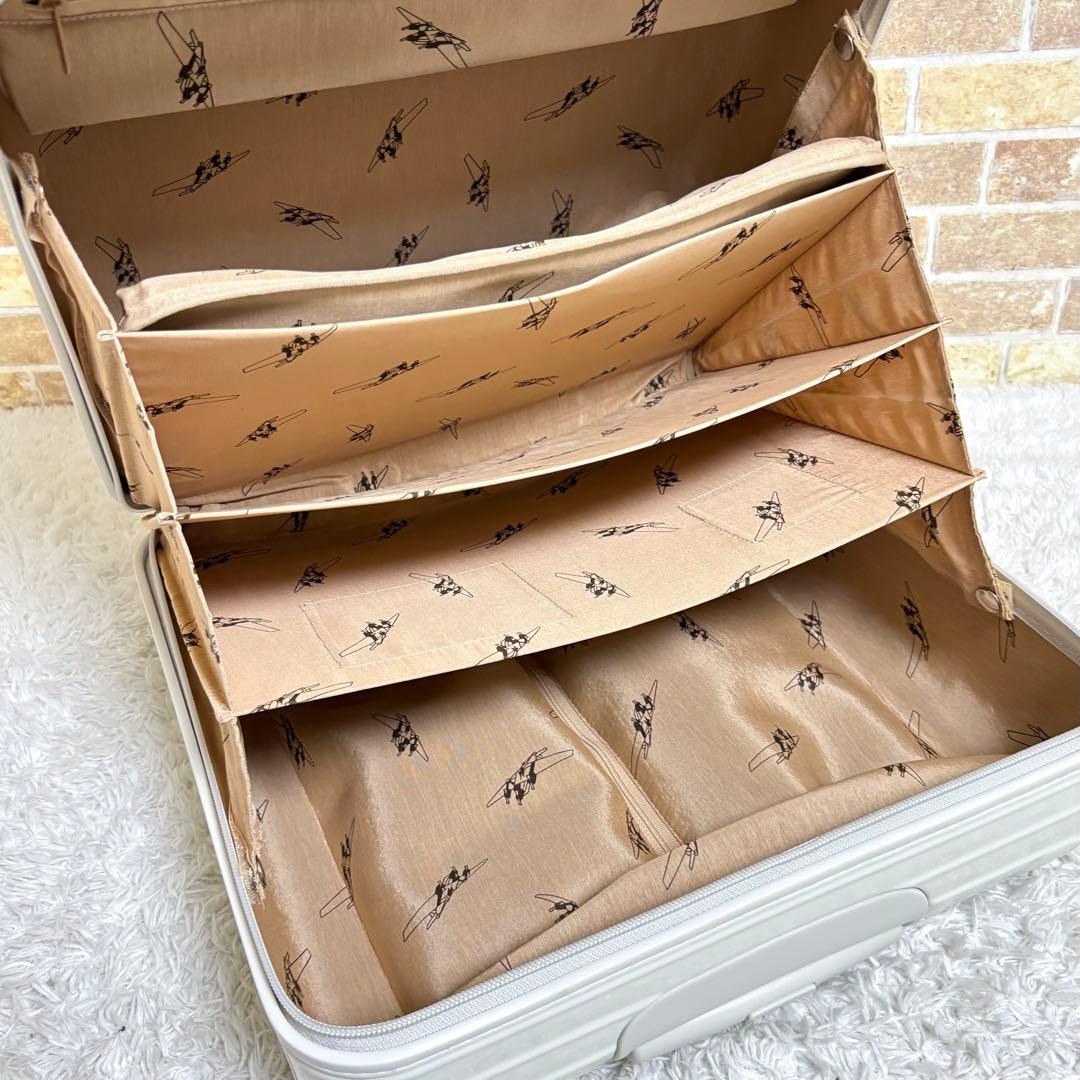 【未使用】 リモワ ユナイテッドアローズ スーツケース ４輪 エクリュ 29L