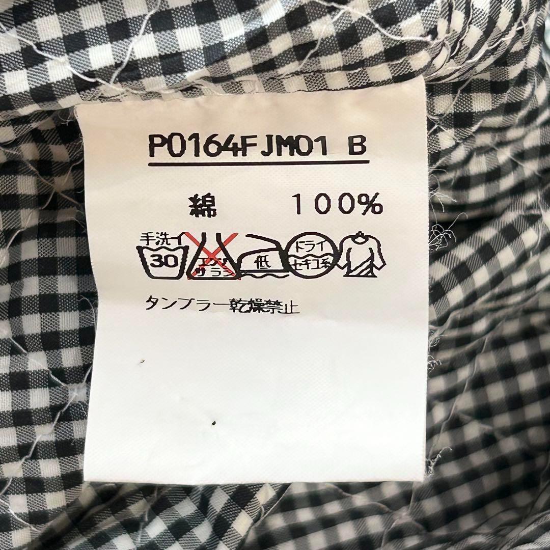 ピンクハウス ボアスタジャン オーバーサイズ ワッペン ブラック