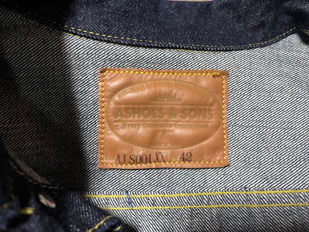 極美品！ASHOES&SONS WORKS☆ AJS001XX 大戦モデル