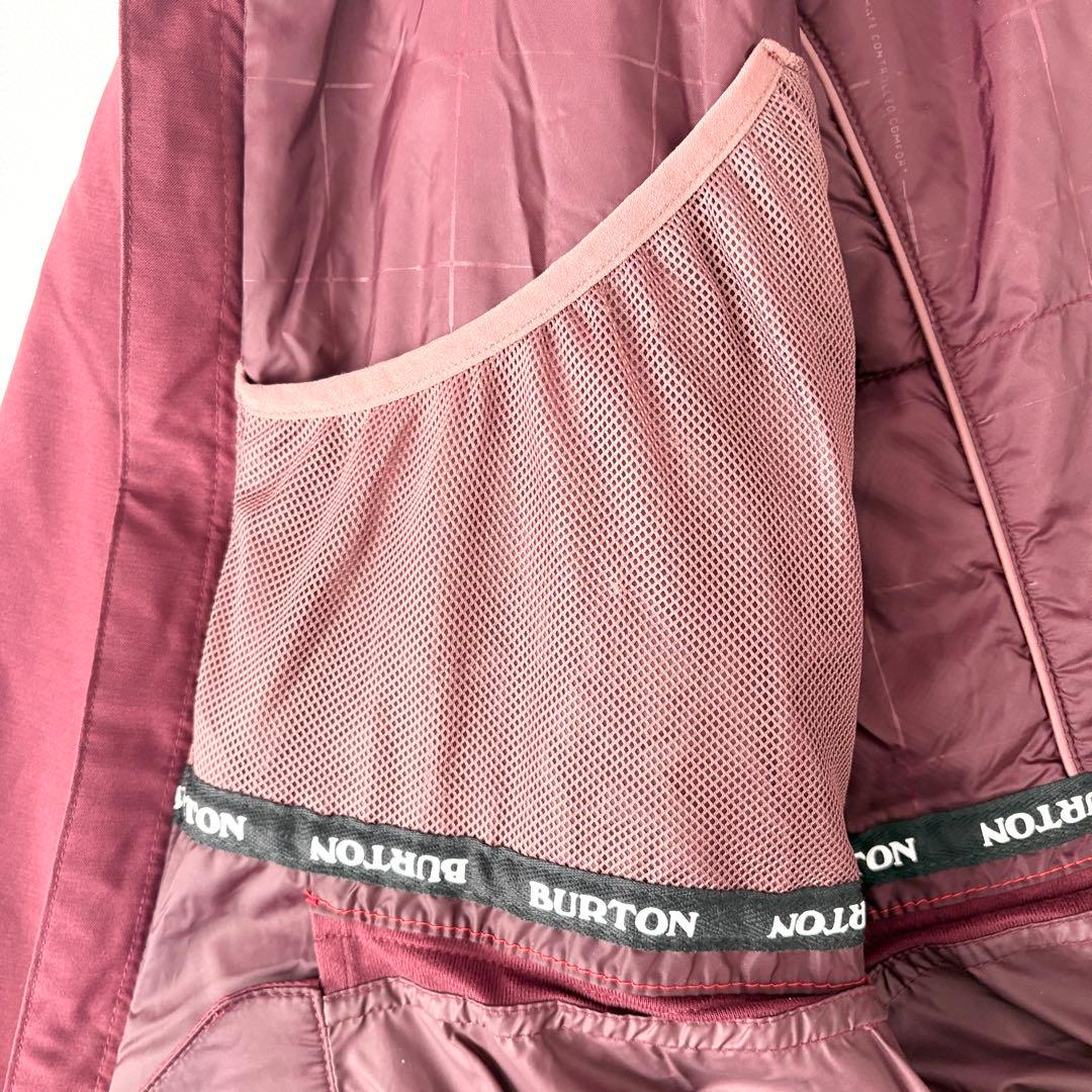 4476【美品】バートン スノボウェア レディース ジャケット 中綿入り