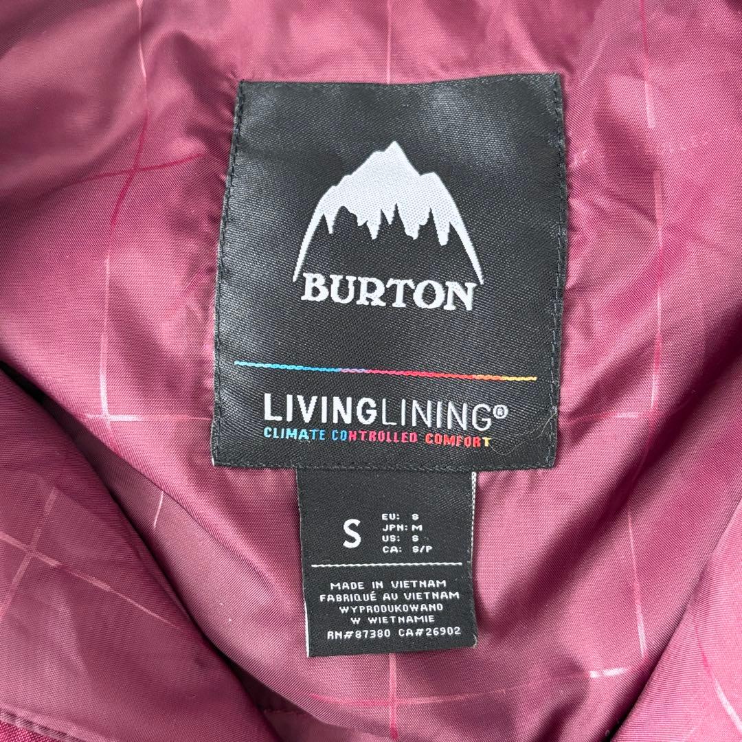 4476【美品】バートン スノボウェア レディース ジャケット 中綿入り