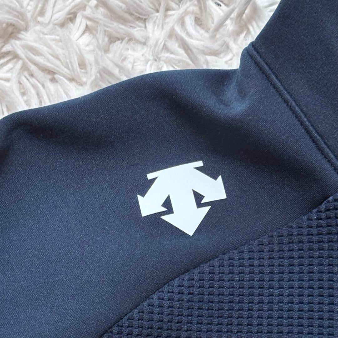 DESCENTE スウェット セットアップ　ネイビー　上下　デサント