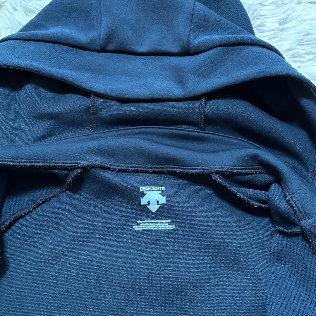 DESCENTE スウェット セットアップ　ネイビー　上下　デサント