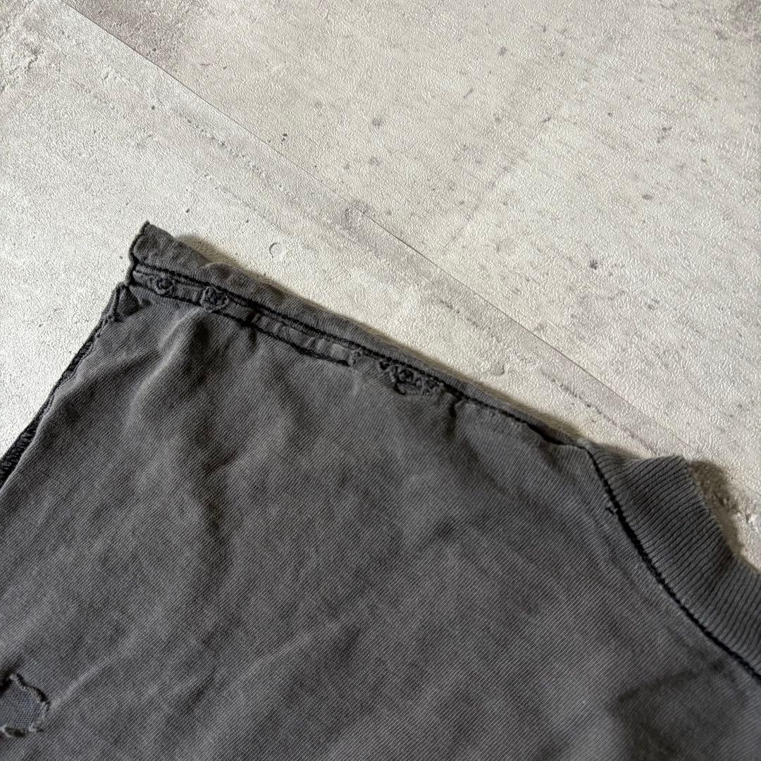 80s バットマン ノースリーブTシャツ 鬼フェード ダメージ ボロ y2k