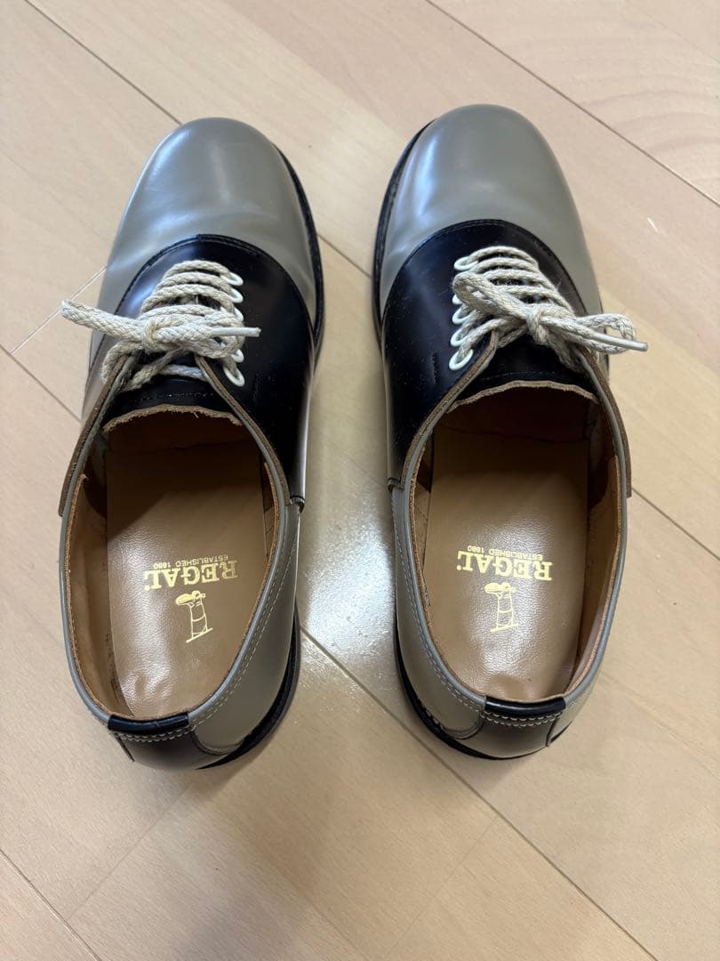 【超美品】REGAL サドルシューズ　25㎝