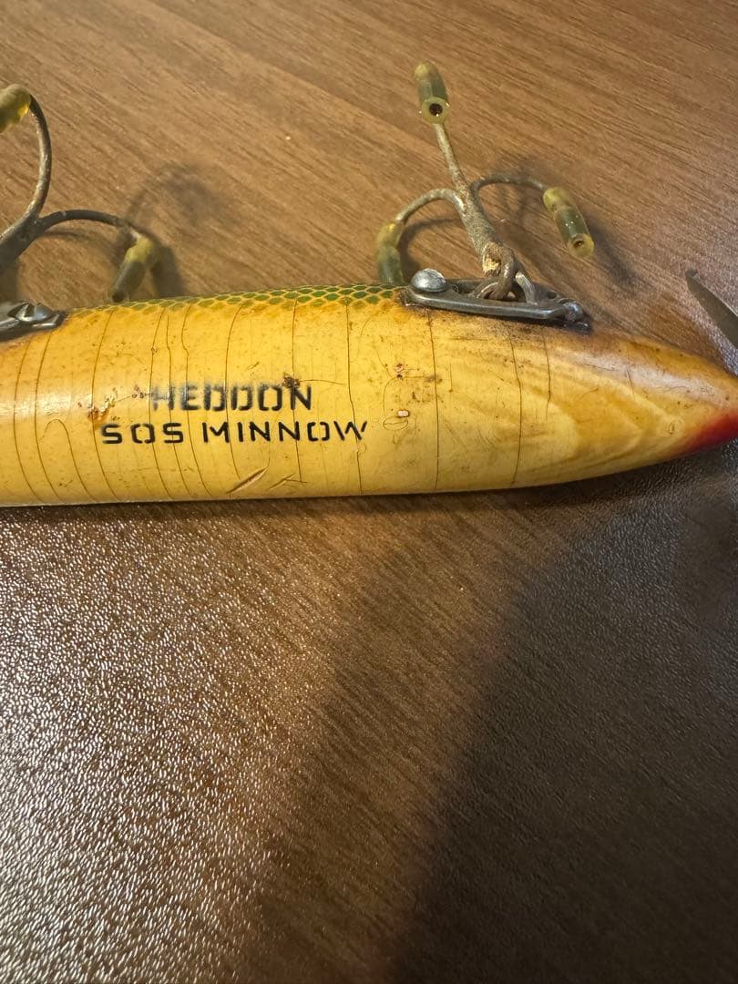 ヘドン　SOS　ミノー　SOS MINNOW　オールドヘドン　ウンデッドミノー
