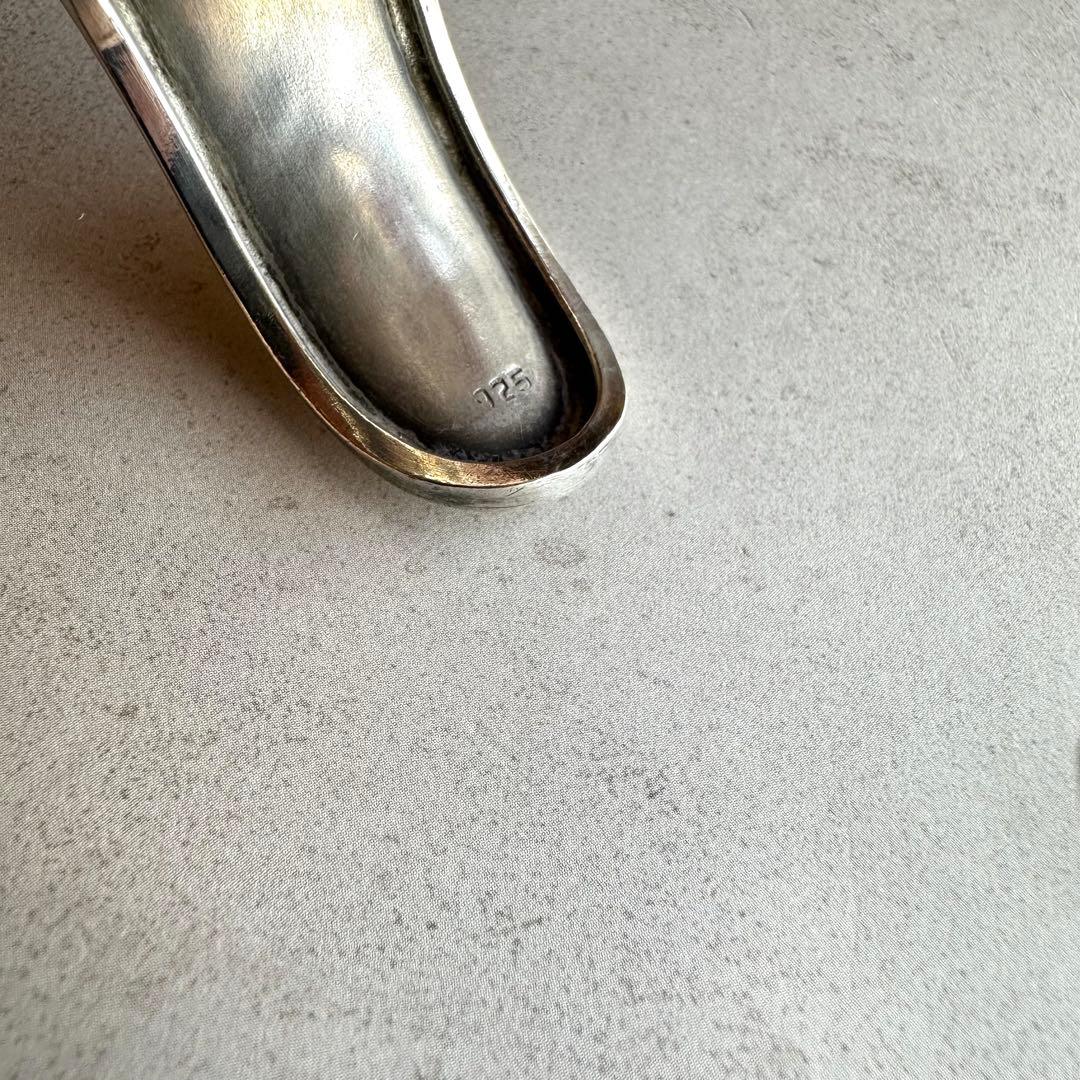 ヴィンテージ！Silver Wavy Cuff ブレスレット