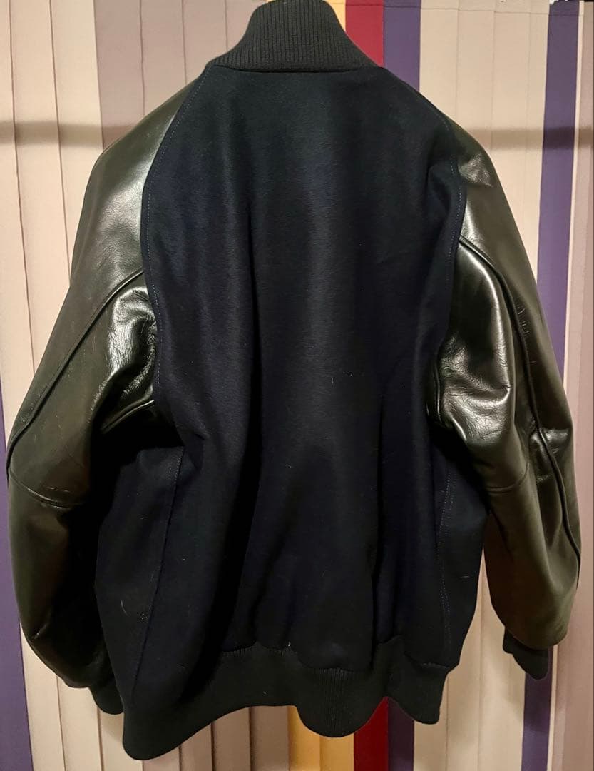 ♾*️様 【SKOOKUM x BEAMS】別注 レザー コンビスタジャン