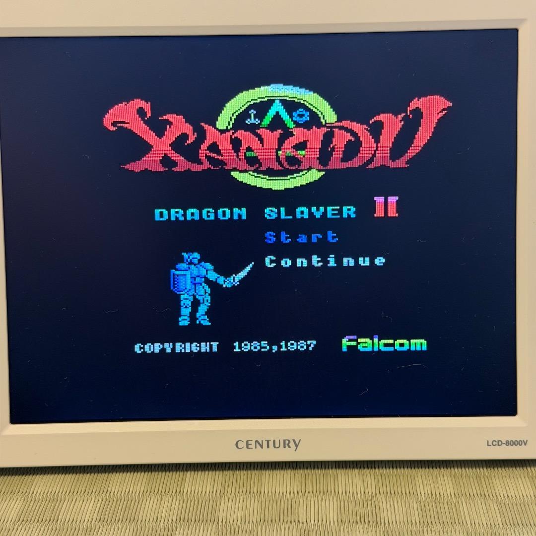 MSX版 ザナドゥ 起動確認済