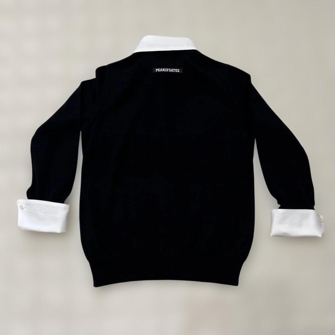 PUBG 黒 襟付きセーター