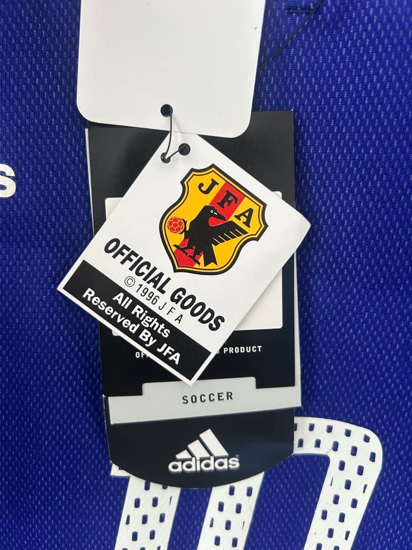 ☆新品☆送料無料☆adidas(アディダス)日本代表ユニフォーム☆中山雅史選手☆