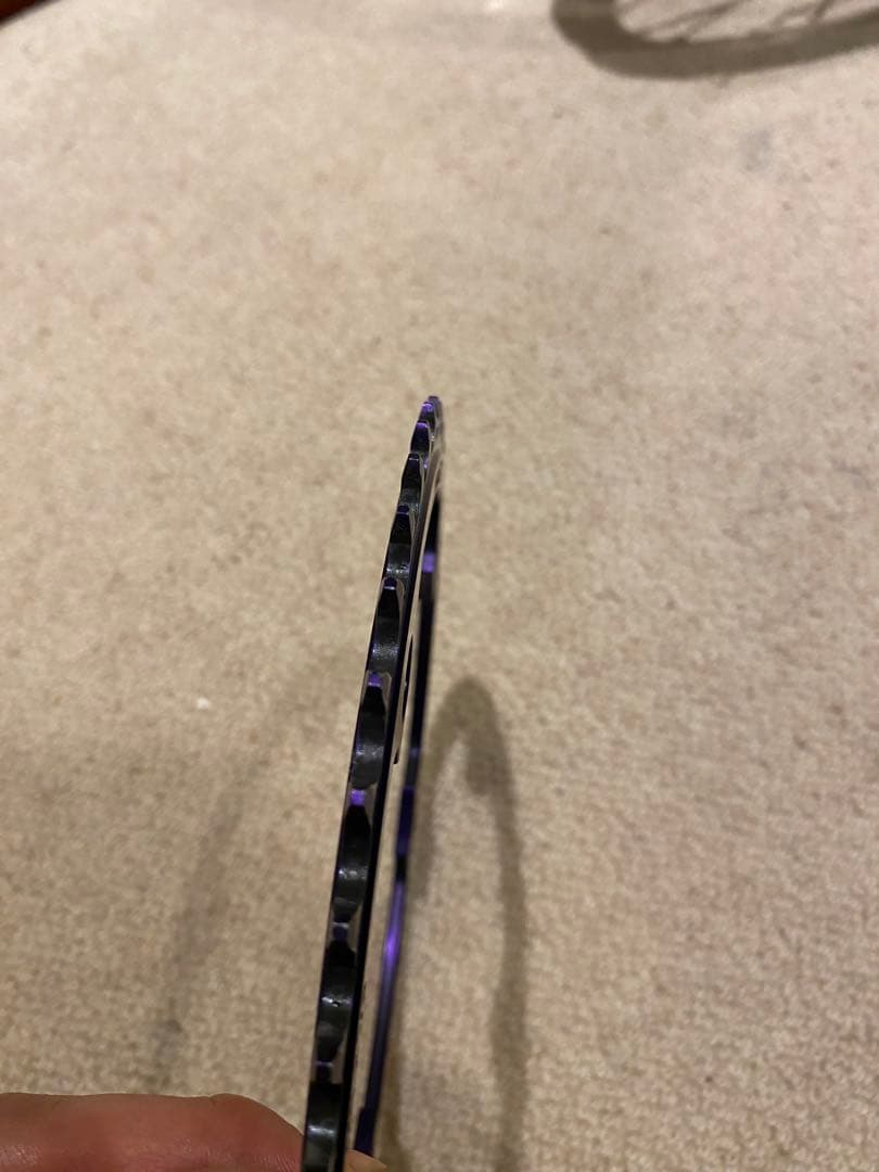 【希少パープル】プロファイル 46t チェーンリング 厚歯 ピスト fgfs