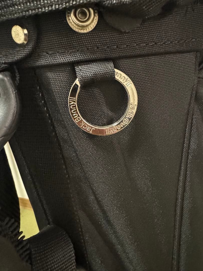 JACKBUNNY ブラック キャディバッグ