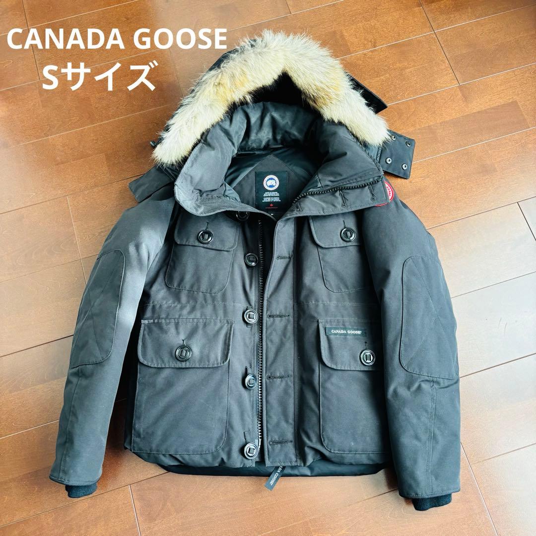 カナダグース ラッセルパーカー 3way ダウン ブラック コヨーテファー