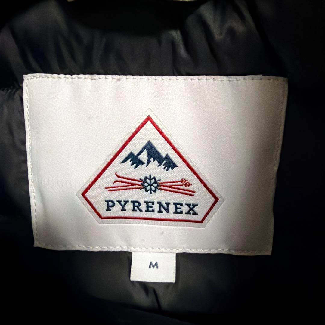 ＜PYRENEX＞ CLARK ダウンジャケット ブラック M