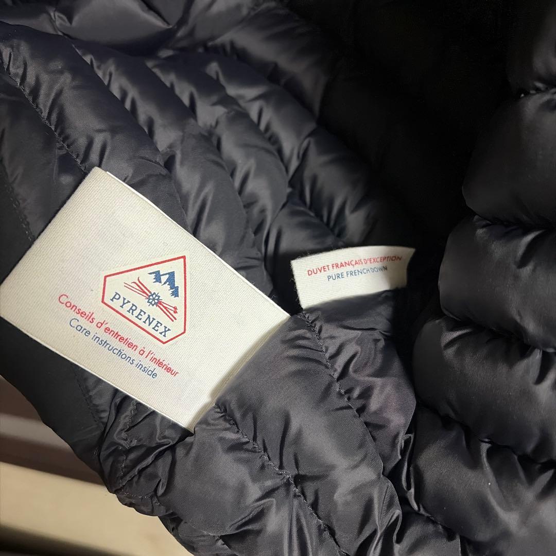 ＜PYRENEX＞ CLARK ダウンジャケット ブラック M