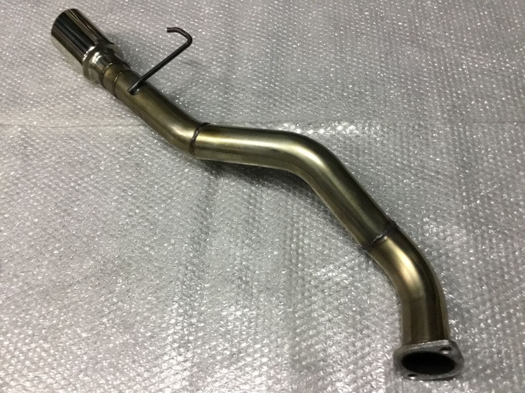 ABARTH 595 アバルト ワンオフマフラー ストレート出口90パイ 500