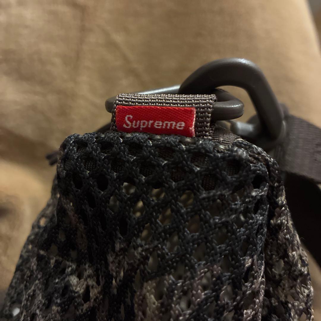 Supreme メッシュショルダーバッグ ブラウン