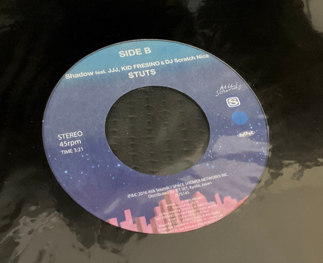 ぽ*ん様 新品 夜を使いはたして PUNPEE レコード　STUTS JJJ フ