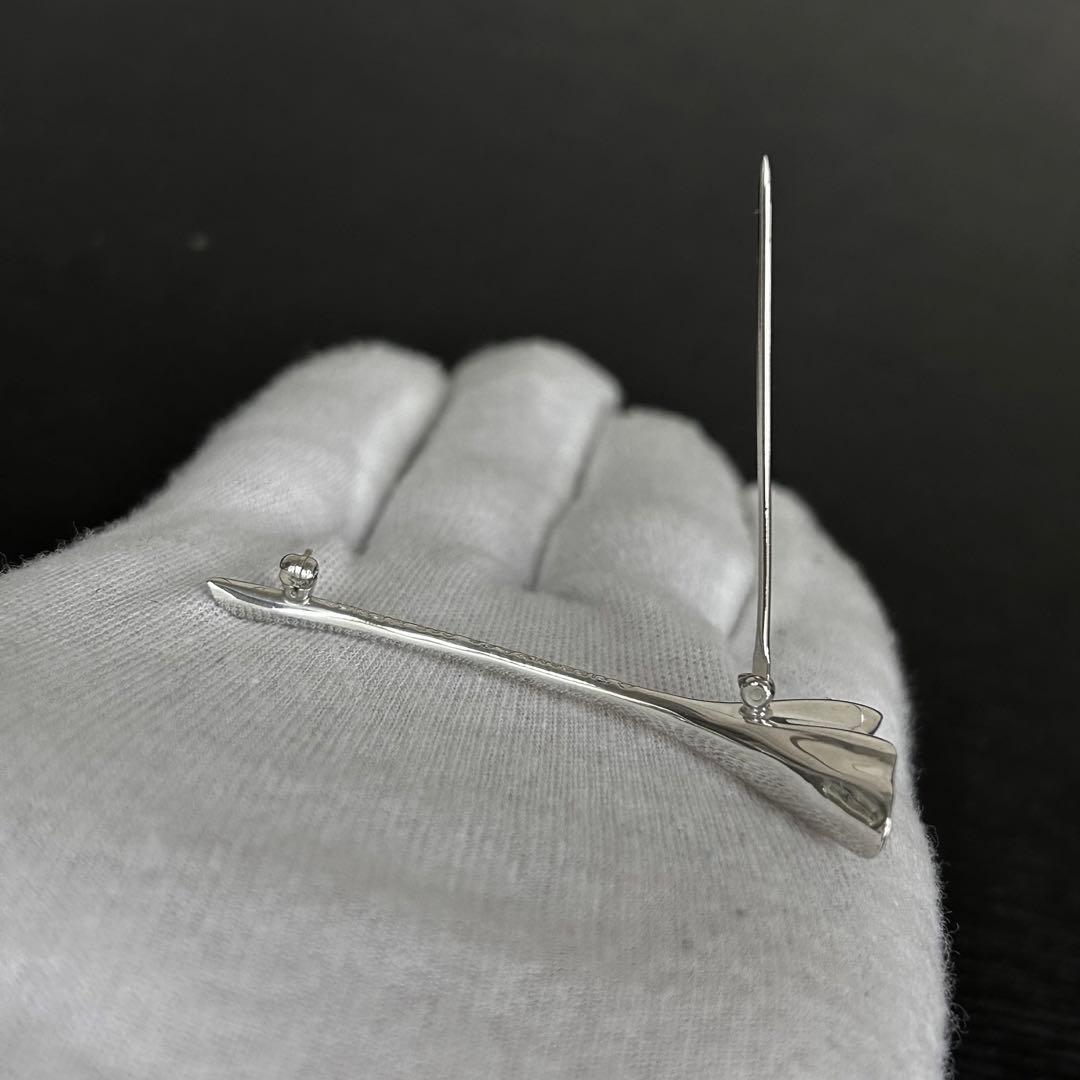 ティファニー ブローチ イチョウモチーフ 銀杏 ピンバッチ シルバー925