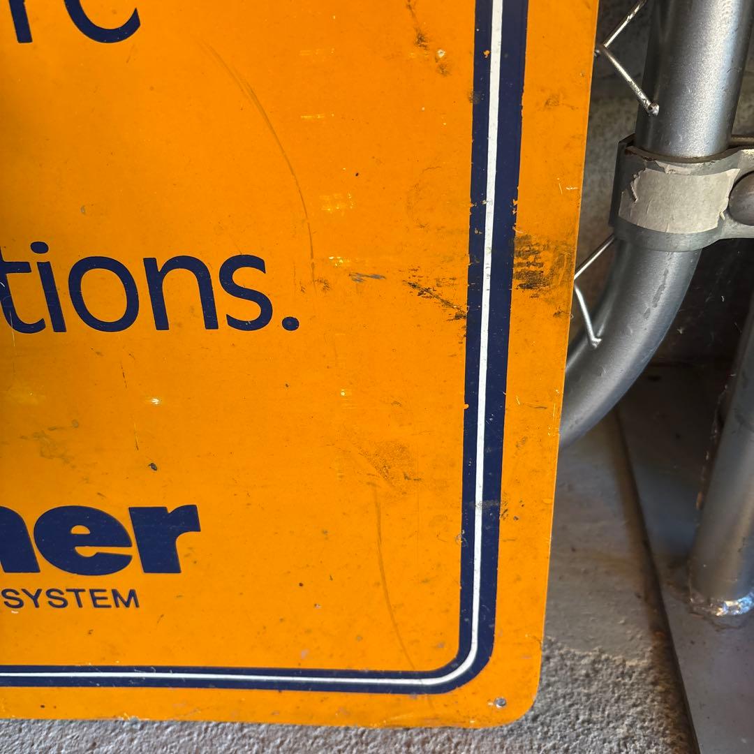 アメリカ ヴィンテージ 看板 カーショップ 大型 USA製 - アンティーク