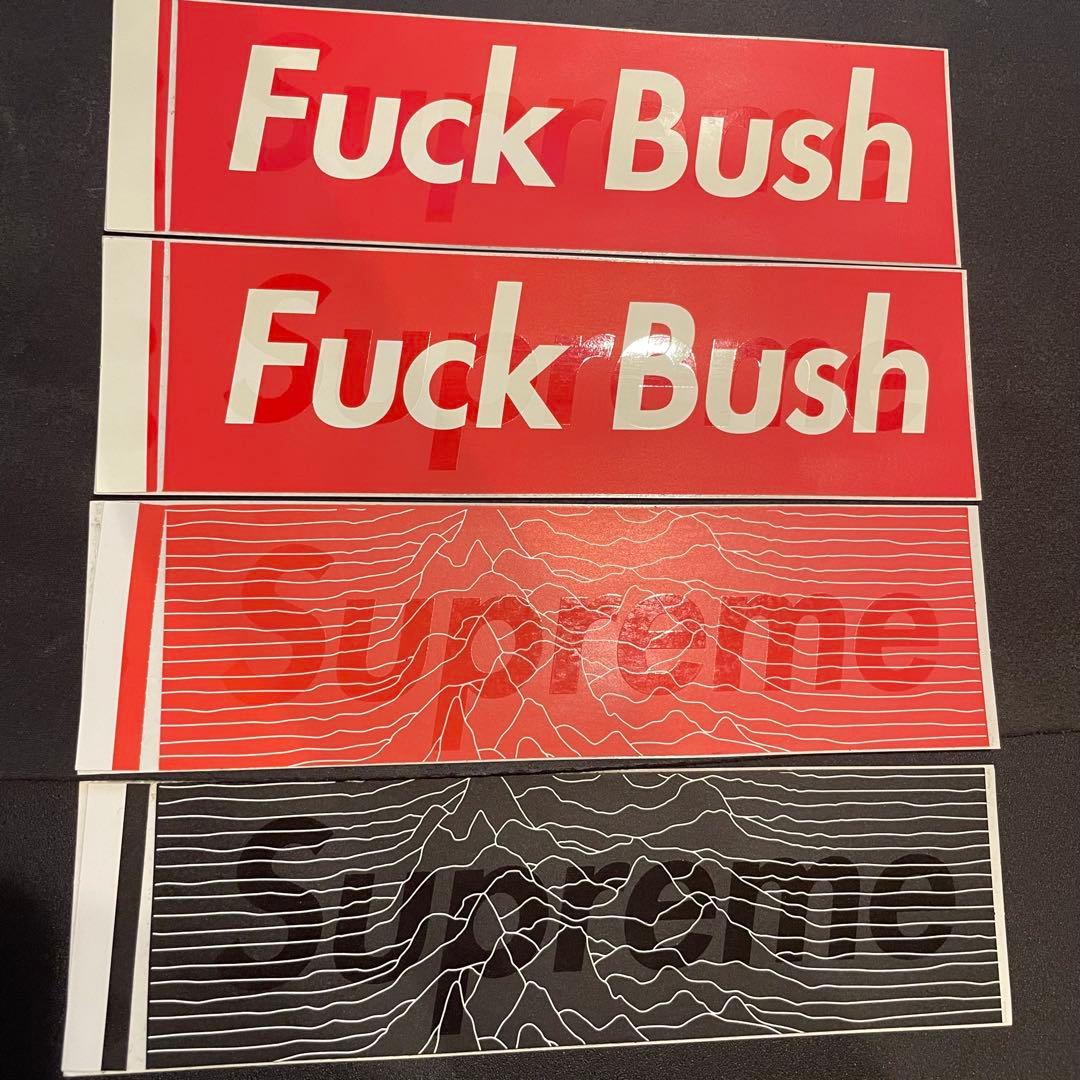 Supreme Sticker Rare Box Logo 4枚セット