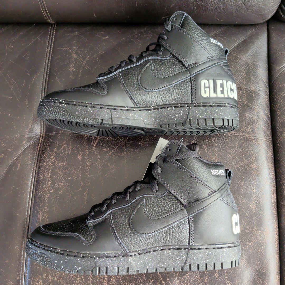 新品 未使用 NIKE✖UNDERCOVER ブラックスニーカー 本革 26.5