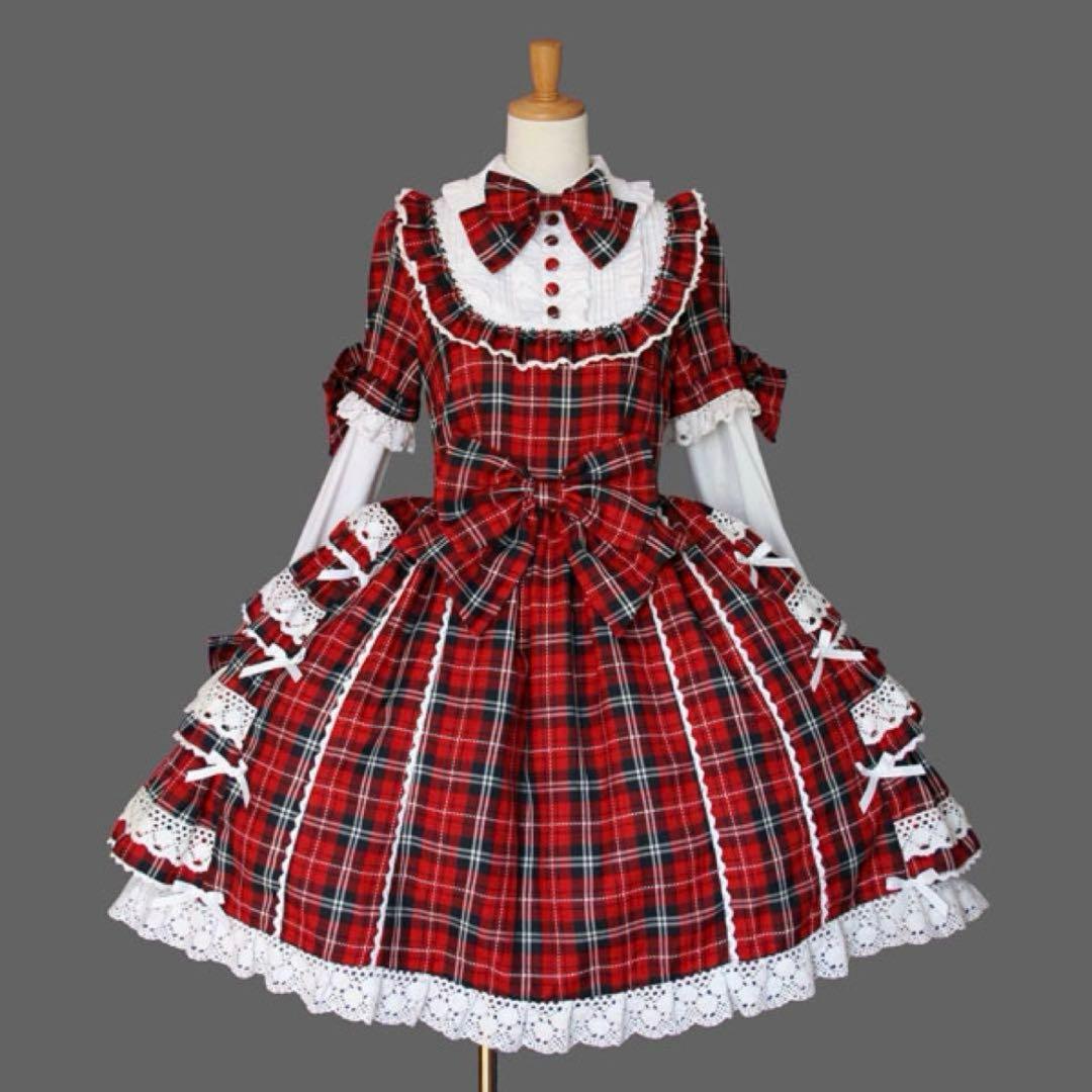 オンラインファッション - AND ROMEO＊チェックの豪華絢爛ヨーク