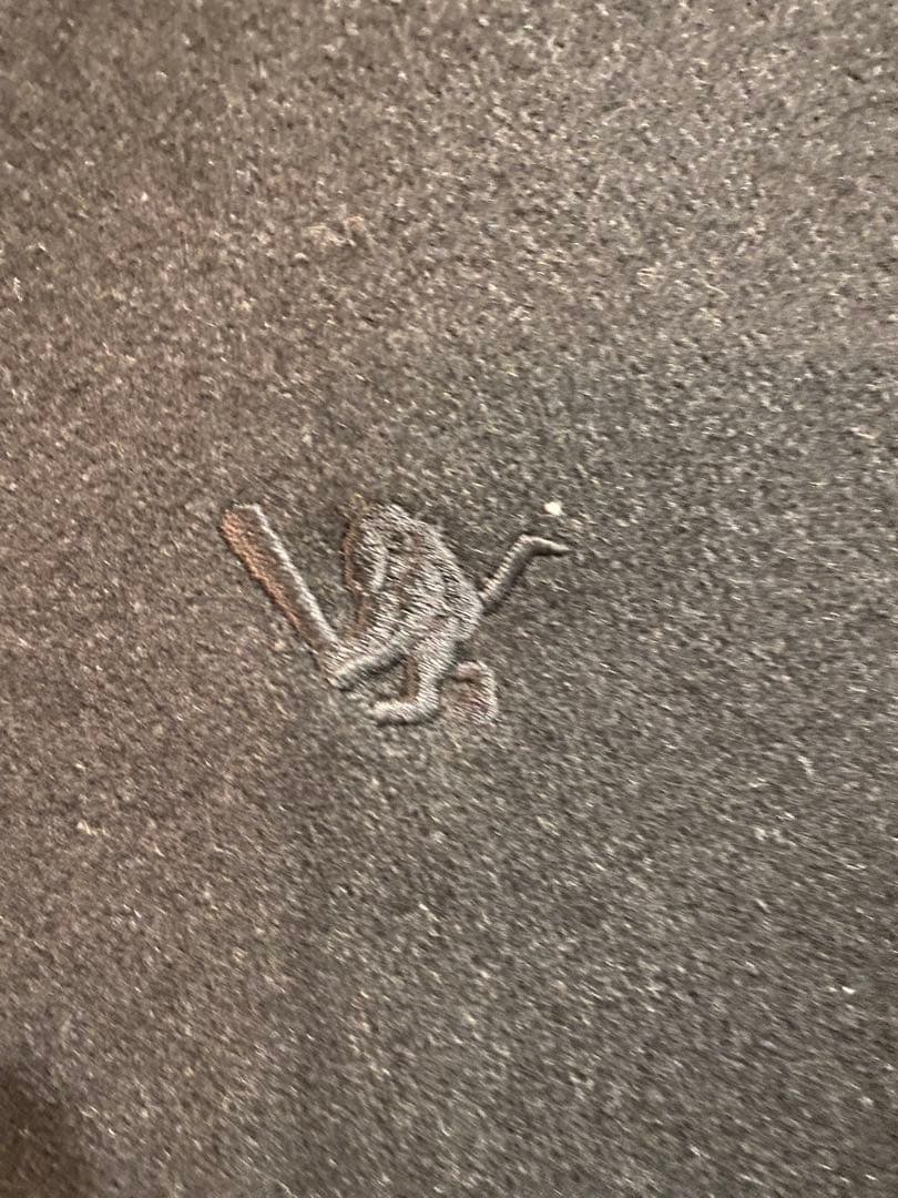 【本革】SANTSTIC スタジャン ブラック レザー　牛革