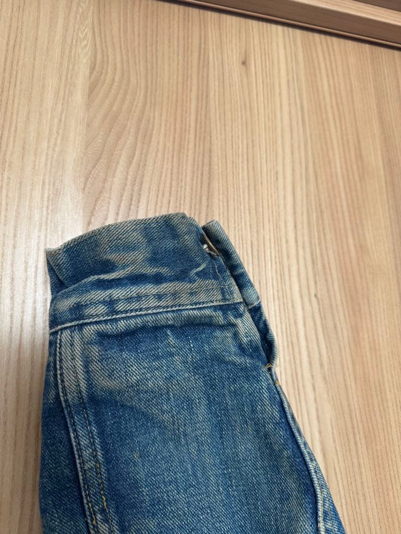 海*主様 Lee デニムジャケット インディゴブルー コーデュロイ襟