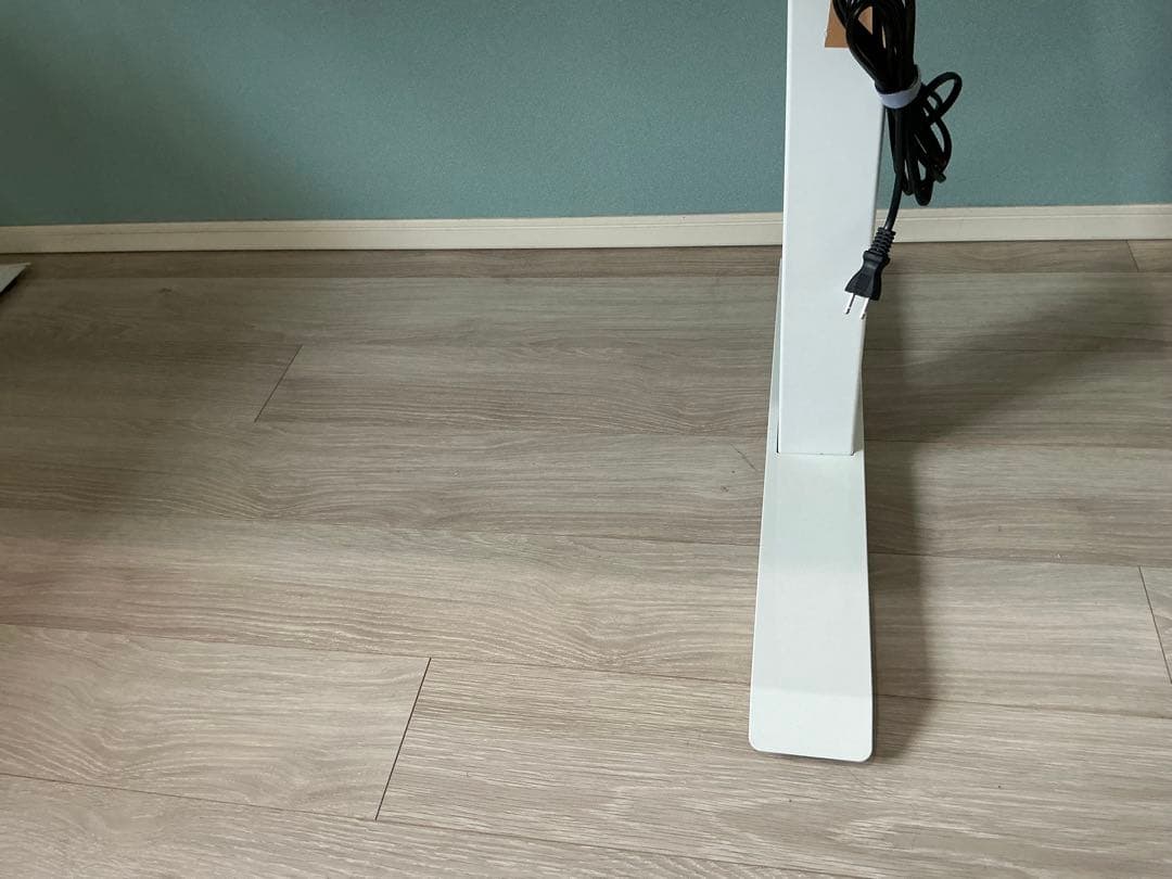 FLEXISPOT 電動昇降デスク E7 メープル天板×ホワイト脚 幅140cm