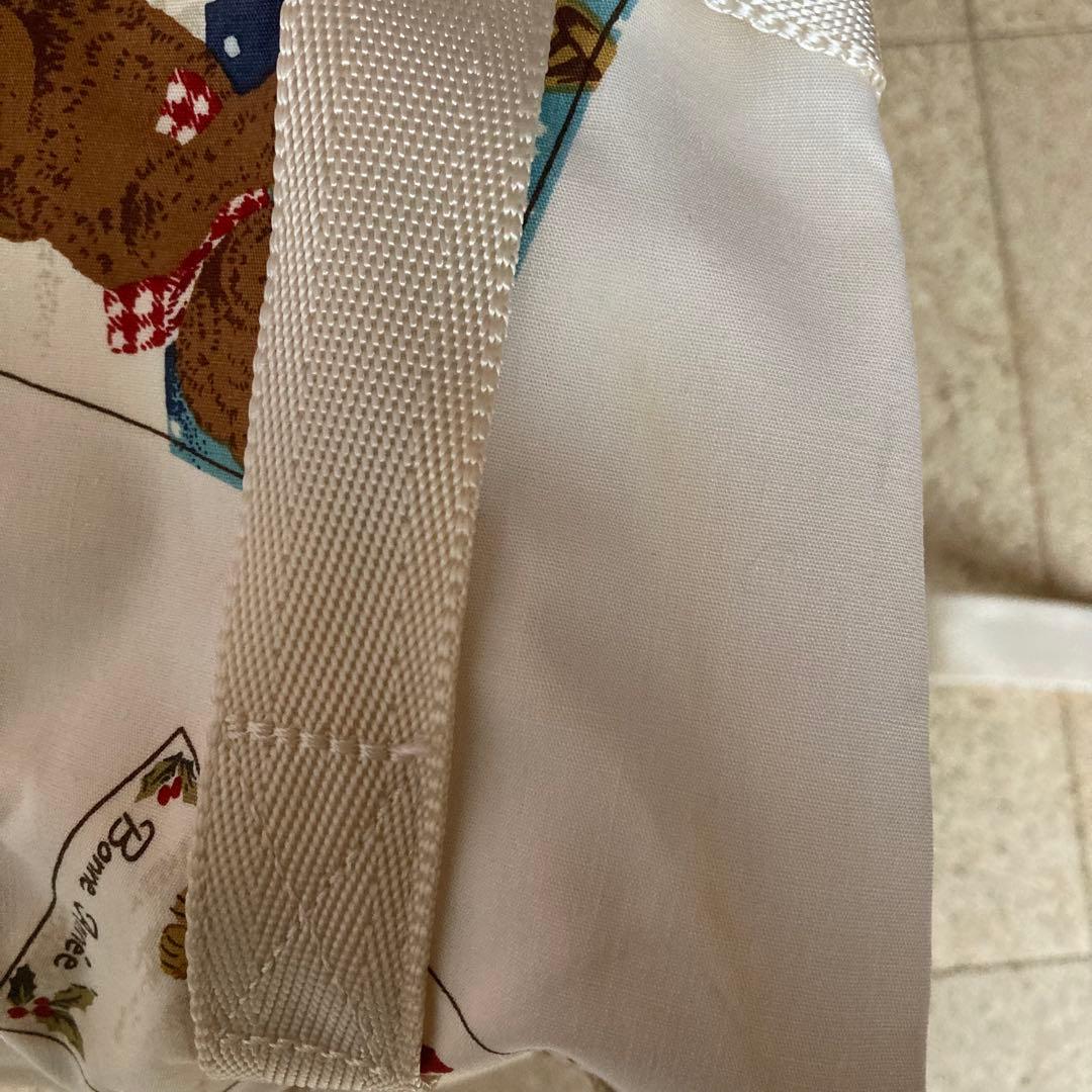 【お値下げ】ピンクハウス⭐︎クマ•クリスマス柄リュックカバン 白