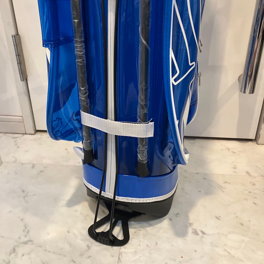 UNDEFEATED キャディバッグ 青 アンディフィーテッド × マルボン