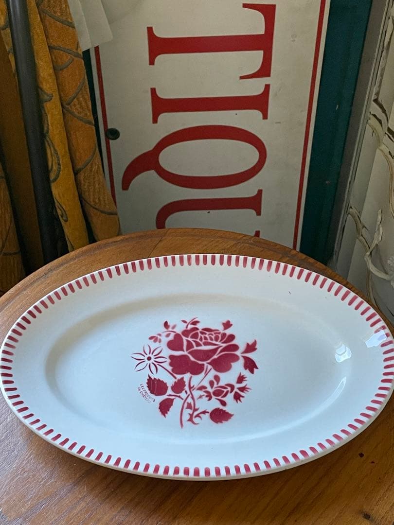 murakawa 様専用陶器 リュネビル オーバル 楕円形 大皿 薔薇 ラヴィエ