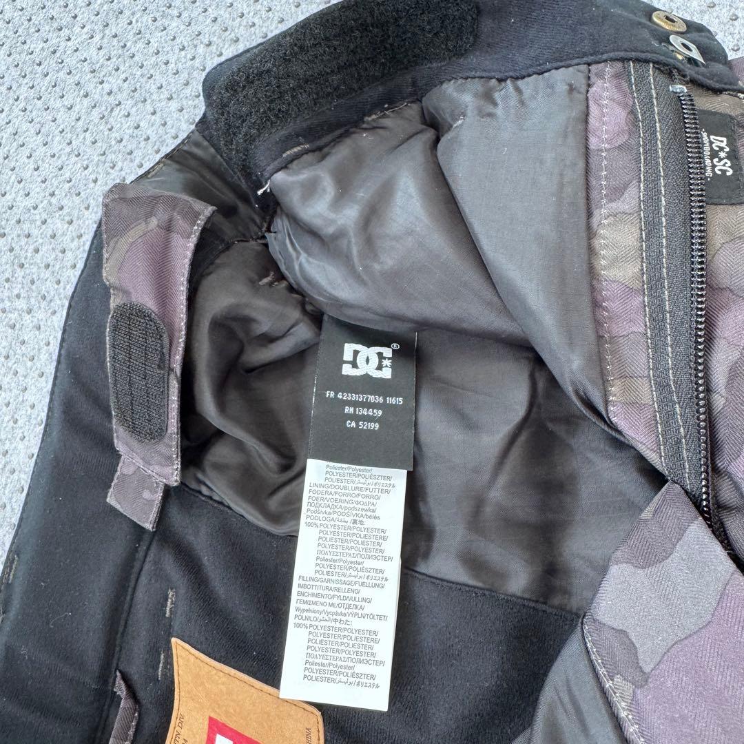 【美品】DC スノーボードウェア ジャケット & パンツ セット