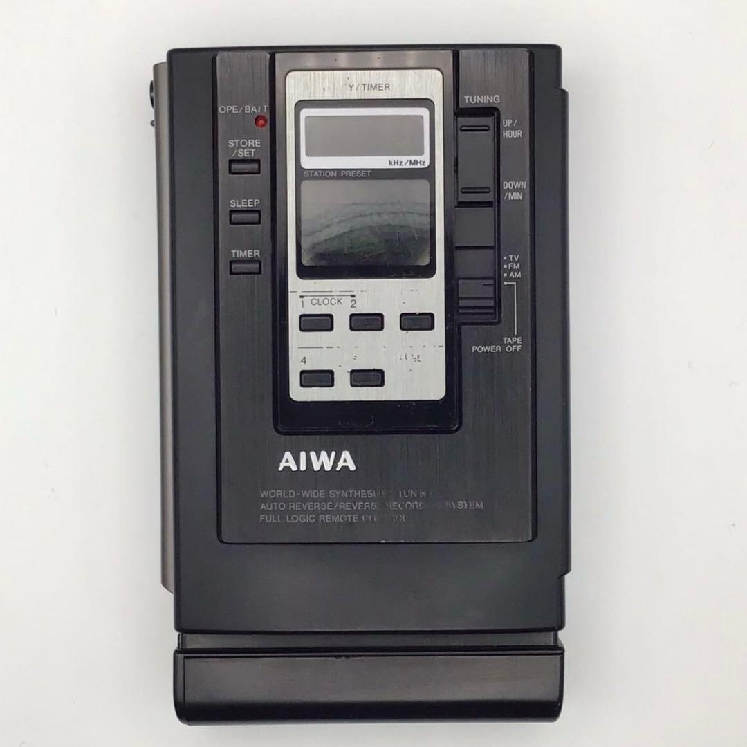 AIWA HS-JX30 カセットプレーヤー アイワ カセットボーイ 備品付き