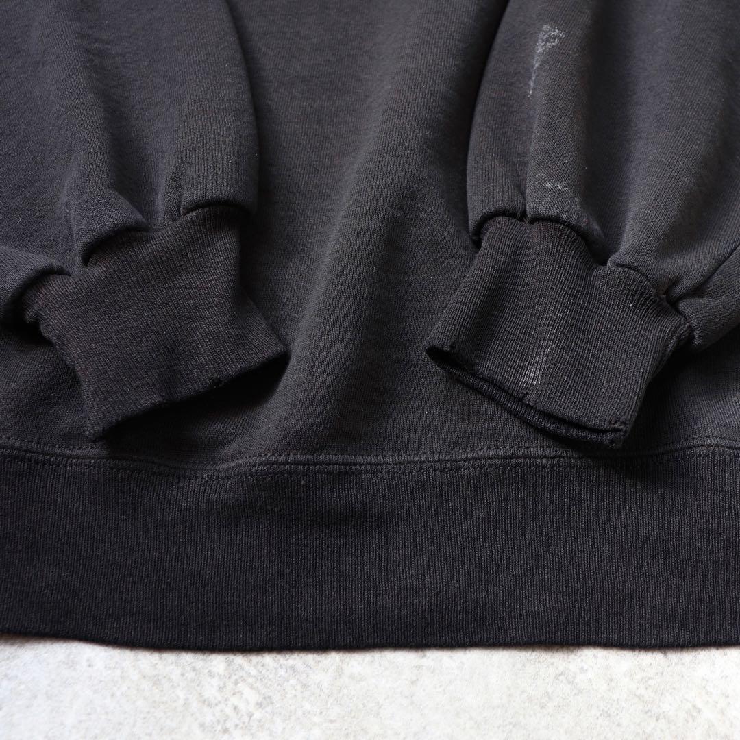 レア個体 ブラック USA製 90s Russell ラッセル スウェット 無地