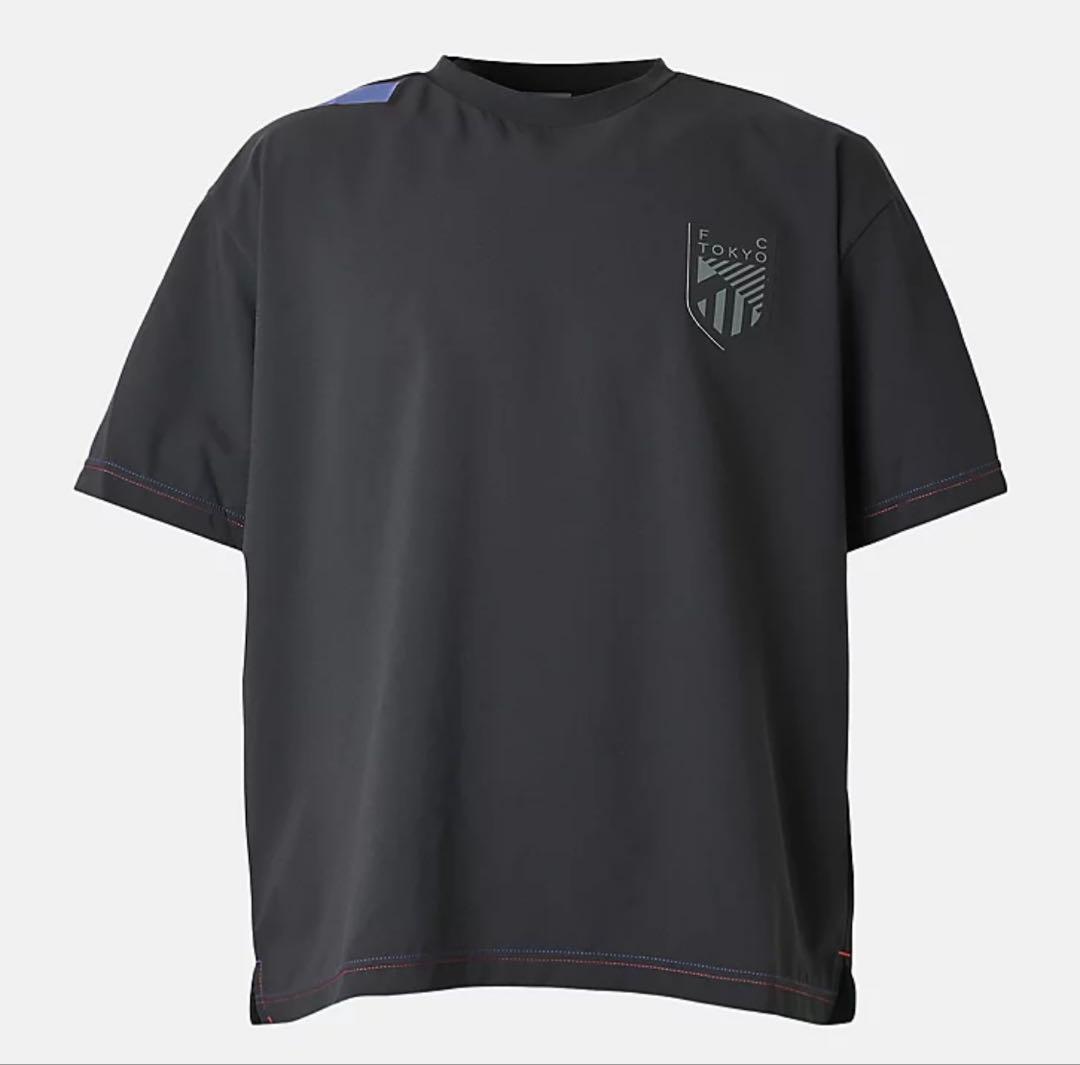 2025 FC東京×ニューバランス　ブラックアウトショートスリーブTシャツ　ＸＬ
