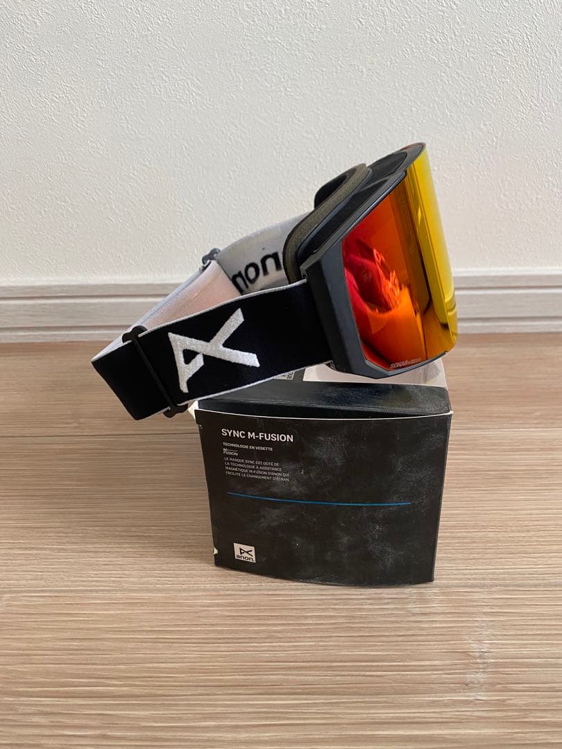 anon Sync Fusion ゴーグル スペアレンズ付き