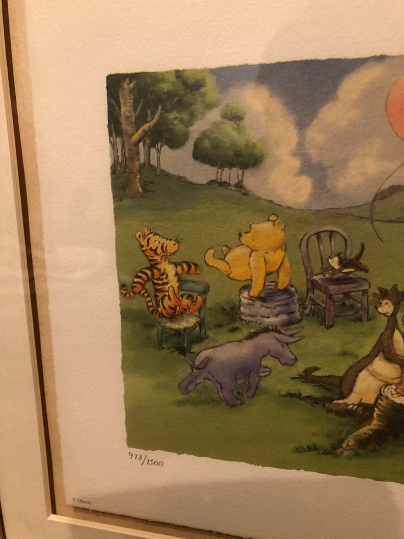 ゆ*ー様 ディズニー プーさん アート クラシック - 絵画オリジナル