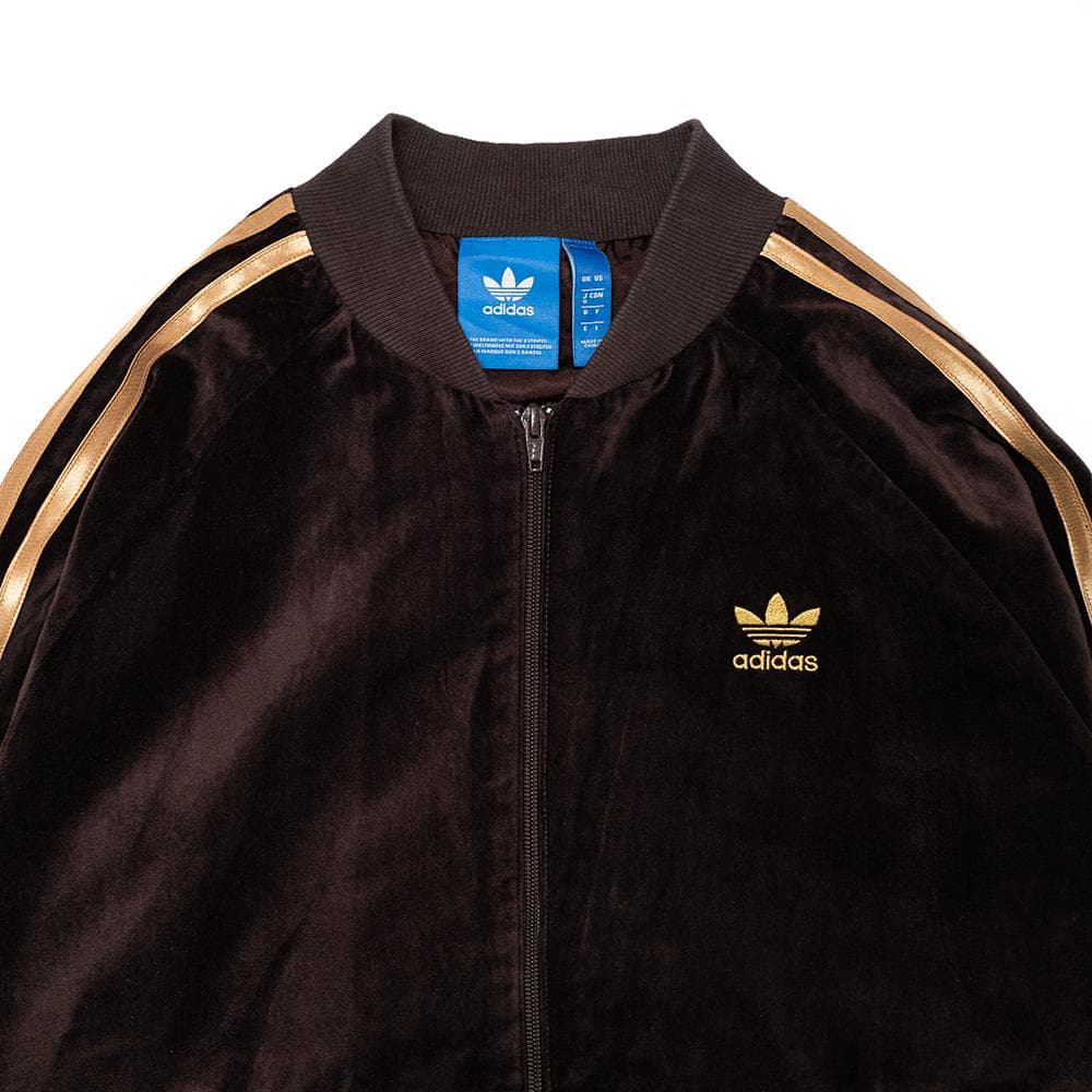 美品 XL adidas BEAUTY & YOUTH VELOUR TRACK 快適
