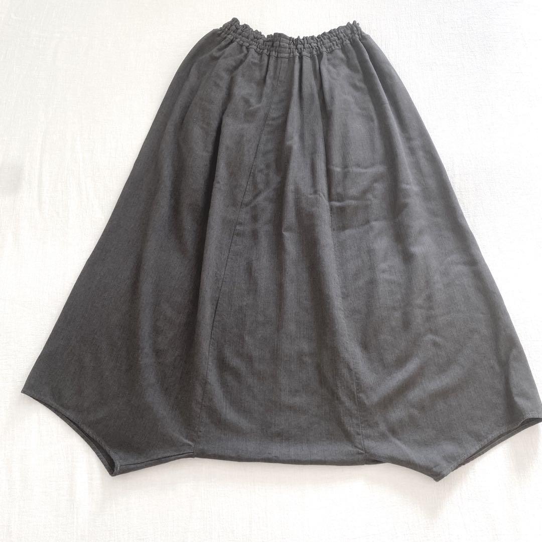 新品タグ付き 中川政七商店 *△∴ バンブーウール サルエルパンツ